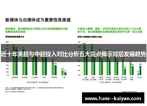 近十年英超与中超投入对比分析五大亮点揭示背后发展趋势